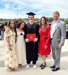 Paul Kirchmann graduated from the University of Nebraska at Omaha on May 8, 2026.