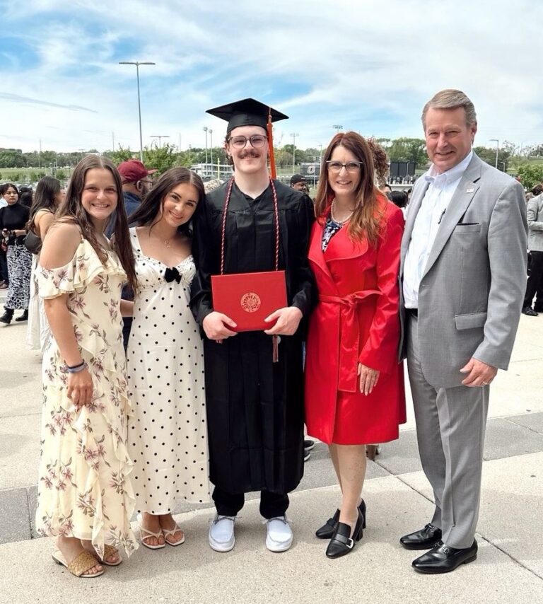 Paul Kirchmann graduated from the University of Nebraska at Omaha on May 8, 2026.